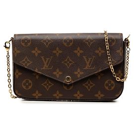 Bolsa de Ombro Louis Vuitton Monogram Pochette Felicie