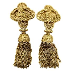 Orecchini Chanel Vintage Gold Clip
