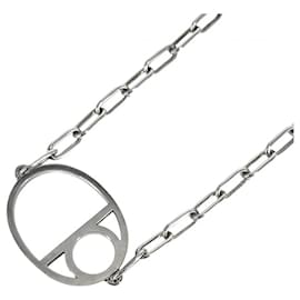 Hermes Chaine d'Ancre Game Silver Necklace - Hermès