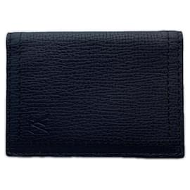 Portacarte in pelle di vitello nero Louis Vuitton