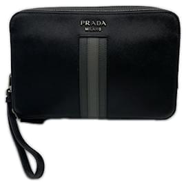 Prada Saffiano Clutch Bag
