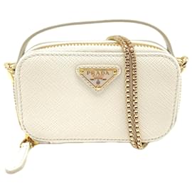 PRADA Pochette mini Saffiano Triangle - Prada