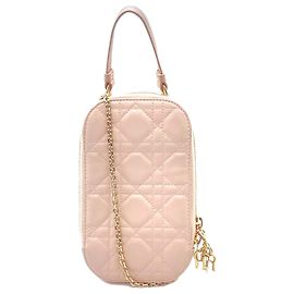 Portacellulare Lady Call'in in agnello cannage Christian Dior