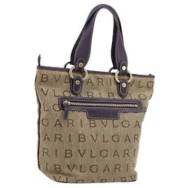Bulgari Bvlgari Logomania Canvas