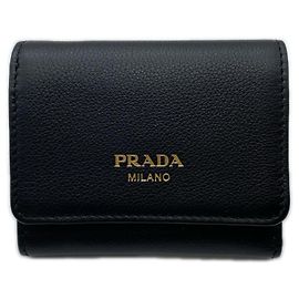 Cartera de cuero tríptico Prada Porta Piccolo