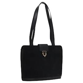 Borsa Céline Vintage in scamosciato nero