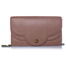 See By Chloe, borsa da sera in pelle Polina con bordi smerlati - See by Chloé