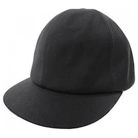 Boné de cetim técnico Hermès H232014N 57