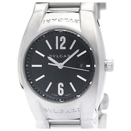 Bulgari Reloj de cuarzo en acero inoxidable para mujer Bvlgari Ergon