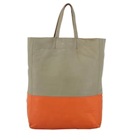 Celine Vertical Bi-Cabas Tote Leder Small - Céline