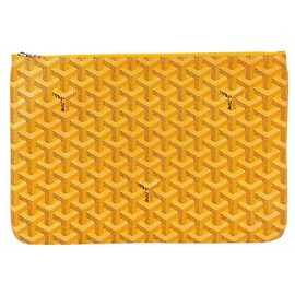 Clutch Goyard Herringbone Sena MM