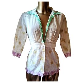 Autre Marque Blusa Ricamata Marlboro Classics