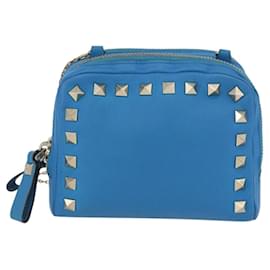 Mini sac bandoulière en cuir Valentino Garavani Rockstud Chain