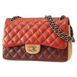 Chanel Paris-Edinburgh Flap Quilted Calfskin Medium