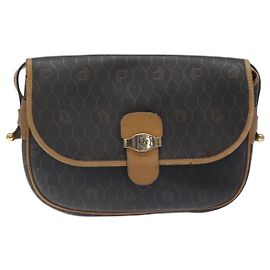 Christian Dior Vintage Honeycomb Canvas