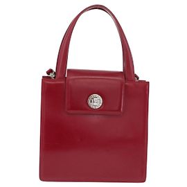 Bulgari Bvlgari Top Handle em couro