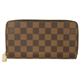 Cartera Zippy Louis Vuitton en lona Damier