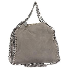 Stella Mc Cartney Stella McCartney Falabella Fold Over Faux Suede