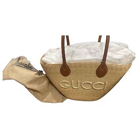 Gucci Liolo Strohtasche