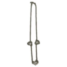 Tiffany & Co. Open Heart 3-Motiv Halskette aus Silber 925