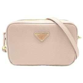 Mini borsa a tracolla in pelle Prada