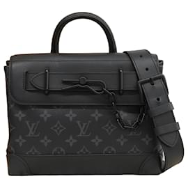 Borsa Louis Vuitton Monogram Eclipse Steamer PM