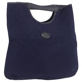 Céline Borsa CELINE C Sulky in tela Navy Auth 189917A