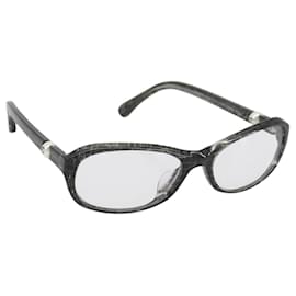CHANEL Sonnenbrille aus Kunststoff Braun CC Auth bs35741