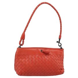 Borsa BOTTEGA VENETA INTRECCIATO in pelle Rossa 120773 Auth 188439A