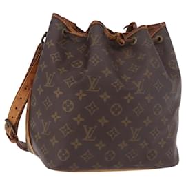 LOUIS VUITTON Borsa a tracolla Monogram Petit Noe M42226 LV Auth 187844