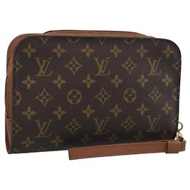 LOUIS VUITTON Clutch Monogram Orsay M51790 LV Auth BA13779