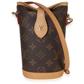 Pochette Fold Me in tela Monogram Louis Vuitton