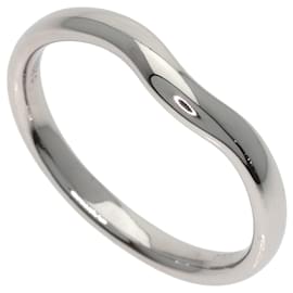 Tiffany & Co. Platin-Ring mit geschwungener Form