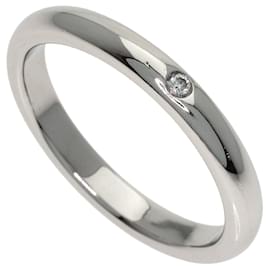 Tiffany & Co. Platinring mit Diamant