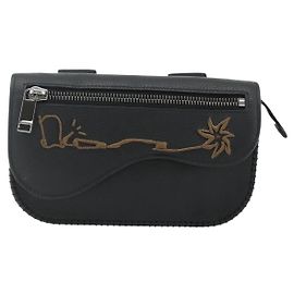 Pochette cintura in pelle Christian Dior Saddle