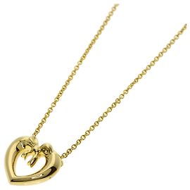 Collana Tiffany & Co. Heart Ribbon in oro giallo 18K