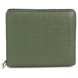 Loewe Bi-Fold Wallet Grün