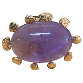 Dilip Jindal - Bijoux Couture - Bague Améthyste - Autre Marque
