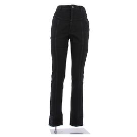 Jeans Alaïa neri in cotone