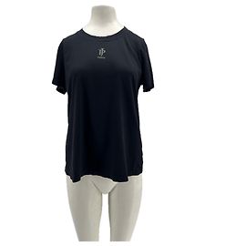 Autre Marque Camiseta de algodón negra James Perse