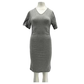 Autre Marque Graues Baumwollkleid PALOMA WOOL M
