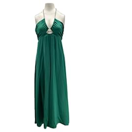 Vestido Sessun verde de viscosa S