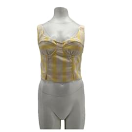 Autre Marque Top amarillo MOZH