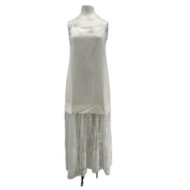 Sea New York weißes Leinenkleid