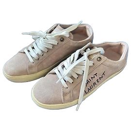Sneakers Saint Laurent Paris Court Classics da Donna in Ottime condizioni