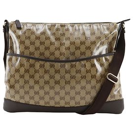 Bolsa de Ombro Gucci GG Crystal