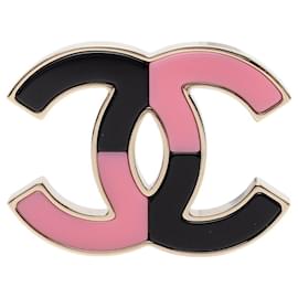 Spilla Chanel Coco Mark Bicolore