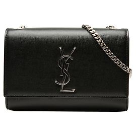 Borsa a tracolla Saint Laurent Kate Small YSL Logo Chain