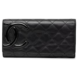 Cartera larga bi-fold Chanel Coco Mark Cambon