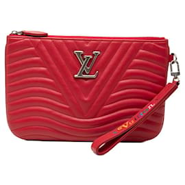 Clutch Louis Vuitton New Wave Pochette Zip Clutch Bag